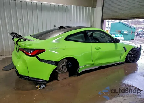 2021 BMW M4 Competition from USA, damaged, VIN WBS33AZ0XMCG92104